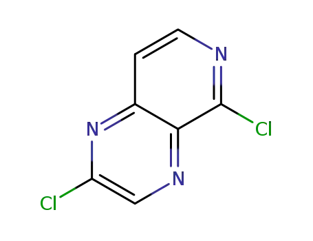 Molecular Structure of 1600511-80-5 (2,5-dichloropyrido[3,4-b]pyrazine)