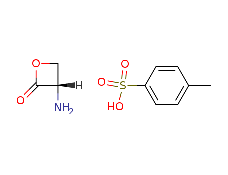 (3S)-3-aminooxetan-2-one; 4-methylbenzene-1-sulfonic acid