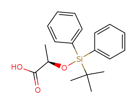 Propanoic acid, 2-[[(1,1-dimethylethyl)diphenylsilyl]oxy]-, (2R)-