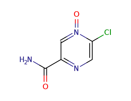 5-Chloro-4-oxy-pyrazine-2-carboxylic acid amide