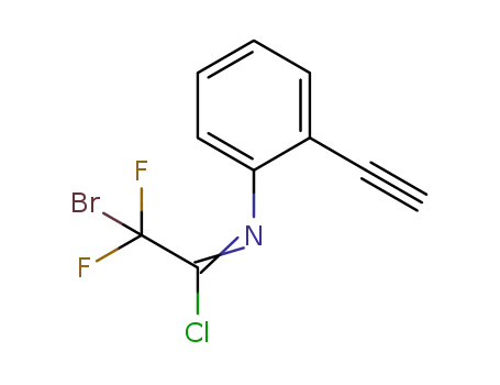Molecular Structure of 1353883-62-1 (C<sub>10</sub>H<sub>5</sub>BrClF<sub>2</sub>N)