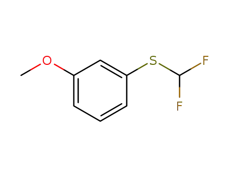 1-[(difluoromethyl)thio]-3-methoxybenzene