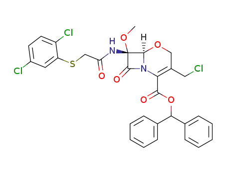 C<sub>30</sub>H<sub>25</sub>Cl<sub>3</sub>N<sub>2</sub>O<sub>6</sub>S