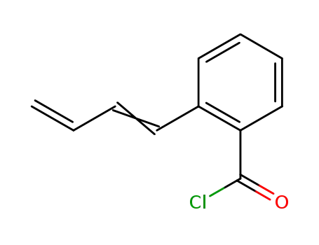 2-(1,3-butadienyl)benzoyl chloride