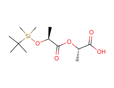 tert-butyldimethylsiloxylactoyl lactic acid