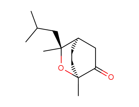 3-(2-Methylpropyl)-1,3-dimethyl-2-oxabicyclo<2.2.2>octan-6-one