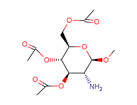 methyl O-3,4,6-tri-O-acetyl-2-amino-2-deoxy-β-D-glucopyranoside