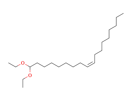 Molecular Structure of 63303-77-5 (9-Octadecene, 1,1-diethoxy-, (Z)-)