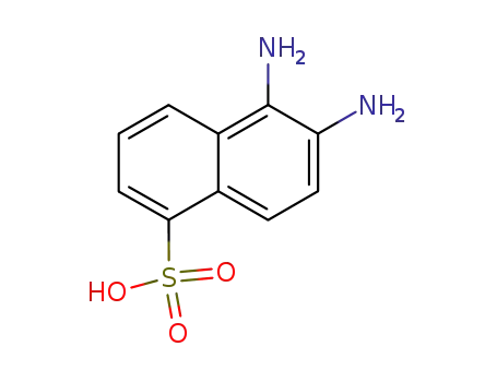 Molecular Structure of 84-92-4 (5,6-diaminonaphthalene-1-sulphonic acid)