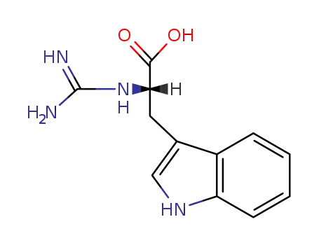 Molecular Structure of 91568-61-5 (L-N-Formamidinetryptophan)