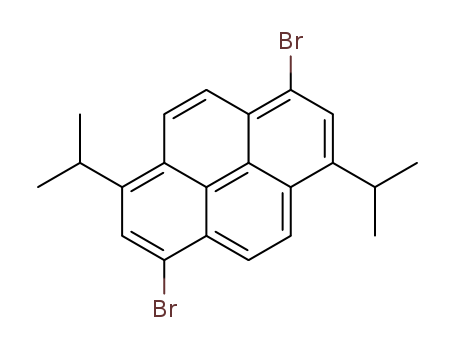 1,6-dibromo-3,8-diisopropylpyrene