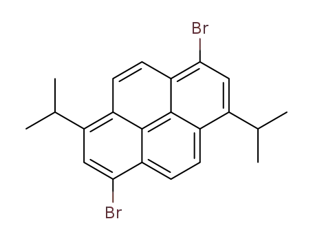 1,6-Diisopropyl-3,8-dibromopyrene
