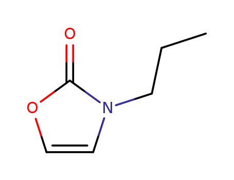 Molecular Structure of 344243-61-4 (2(3H)-Oxazolone,3-propyl-(9CI))