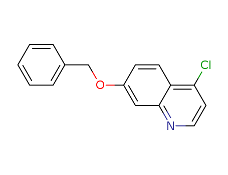 Quinoline, 4-chloro-7-(phenylmethoxy)-
