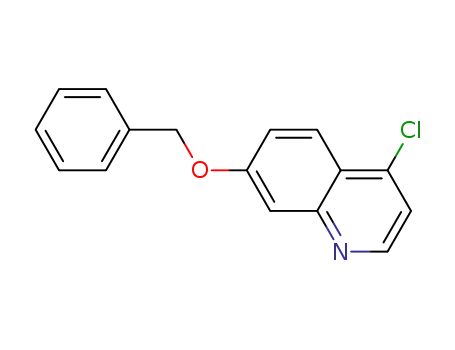 Molecular Structure of 178984-56-0 (7-BENZYLOXY-4-CHLOROQUINOLINE)