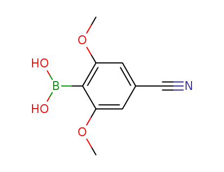 (4-cyano-2,6-dimethoxyphenyl)boronic acid