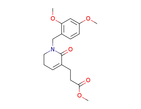 3-[1-(2,4-dimethoxybenzyl)-2-oxo-1,2,5,6-tetrahydropyridin-3-yl]propionic acid methyl ester