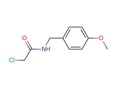 Molecular Structure of 81494-05-5 (2-CHLORO-N-(4-METHOXYBENZYL)ACETAMIDE)
