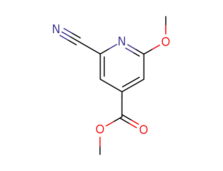 메틸 2-시아노-6-메톡시-4-피리딘카복실레이트
