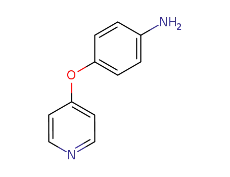 Molecular Structure of 102877-78-1 (4-(4-Aminophenoxy)pyridine)
