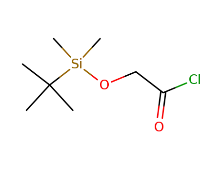 Molecular Structure of 78826-45-6 (Acetyl chloride, [[(1,1-dimethylethyl)dimethylsilyl]oxy]-)