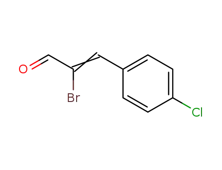 2-Propenal, 2-bromo-3-(4-chlorophenyl)-
