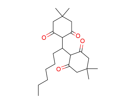 2-[1-(4,4-dimethyl-2,6-dioxo-cyclohexyl)heptyl]-5,5-dimethyl-cyclohexane-1,3-dione