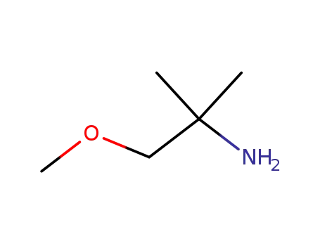 Molecular Structure of 20719-68-0 (Isopropylamine, 2-(methoxymethyl)-)