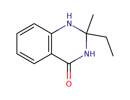 4(1H)-Quinazolinone, 2-ethyl-2,3-dihydro-2-methyl-