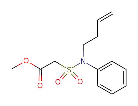 methyl 2-[N-(but-3-enyl)-N-phenylsulfamoyl]acetate