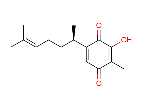 3-hydroxy-2-methyl-5-[(2R)-6-methylhept-5-en-2-yl]cyclohexa-2,5-diene-1,4-dione