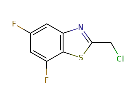 벤조 티아 졸, 2- (클로로 메틸) -5,7- 디 플루오로-(9CI)