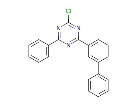 2-chloro-4-(biphenyl-3-yl)-6-phenyl-1,3,5-triazine cas no. 1689576-03-1 98%