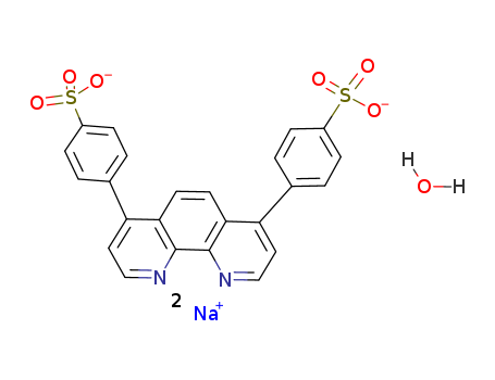 Benzenesulfonic acid,4,4'-(1,10-phenanthroline-4,7-diyl)bis-, sodium salt (1:2)