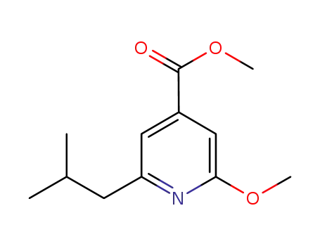 2-isobutyl-6-methoxy-isonicotinic acid methyl ester
