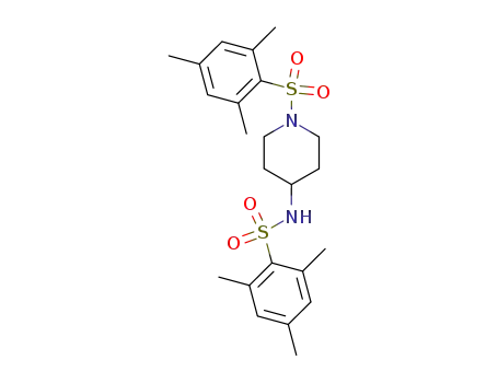 Benzenesulfonamide,
2,4,6-trimethyl-N-[1-[(2,4,6-trimethylphenyl)sulfonyl]-4-piperidinyl]-
