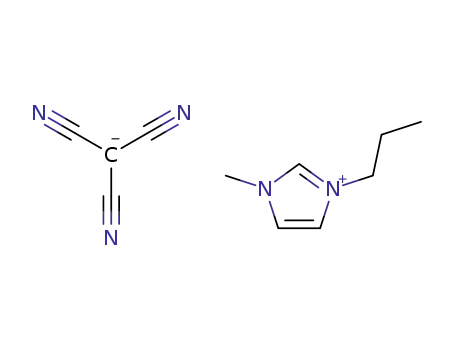 Molecular Structure of 942068-31-7 (C<sub>4</sub>N<sub>3</sub><sup>(1-)</sup>*C<sub>7</sub>H<sub>13</sub>N<sub>2</sub><sup>(1+)</sup>)