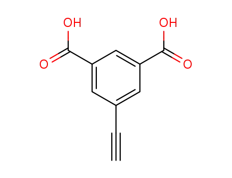 Molecular Structure of 432025-97-3 (5-Ethynylisophthalic acid)