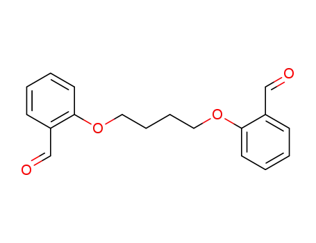 Molecular Structure of 77354-98-4 (2,2’-(1,4-Butanediyldioxy)bisbenzaldehyde)