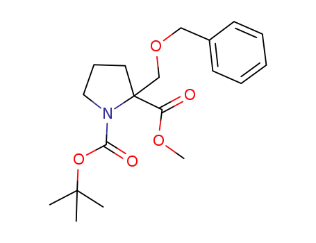 rac-1-tert-butyl 2-methyl 2-[(benzyloxy)methyl]pyrrolidine-1,2-dicarboxylate
