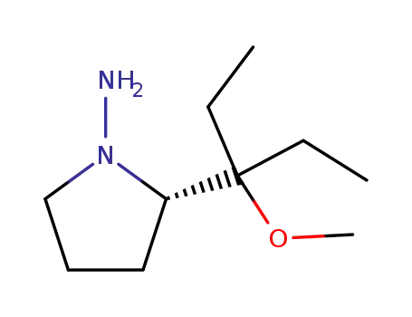 (2S)-2-(3-methoxypentan-3-yl)pyrrolidin-1-amine