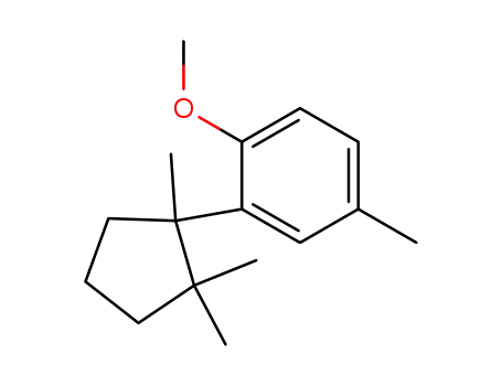 Benzene, 1-methoxy-4-methyl-2-(1,2,2-trimethylcyclopentyl)-