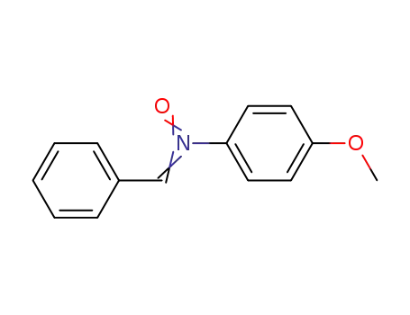 Benzenamine, 4-methoxy-N-(phenylmethylene)-, N-oxide