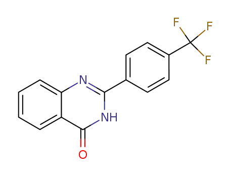 Molecular Structure of 83800-83-3 (4(1H)-Quinazolinone, 2-[4-(trifluoromethyl)phenyl]-)