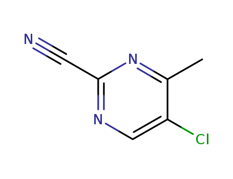 2-Pyrimidinecarbonitrile, 5-chloro-4-methyl-