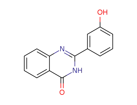 Molecular Structure of 911417-23-7 (4(3H)-Quinazolinone, 2-(3-hydroxyphenyl)-)