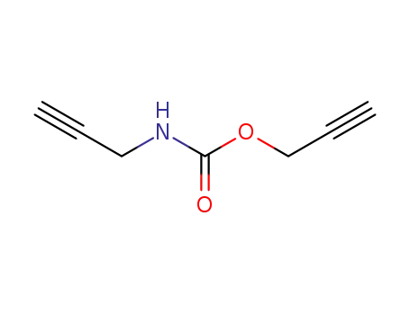 Molecular Structure of 828927-33-9 (Carbamic acid, 2-propynyl-, 2-propynyl ester)
