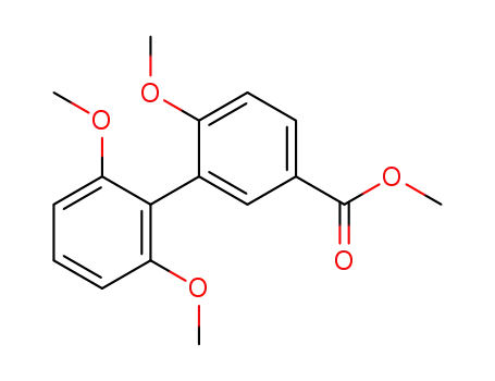 2,2',6'-Trimethoxy-5-methoxycarbonyl-biphenyl