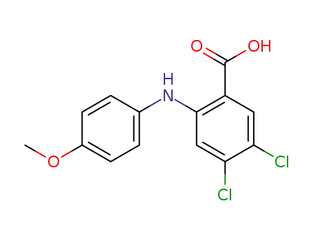 2-<i>p</i>-anisidino-4,5-dichloro-benzoic acid