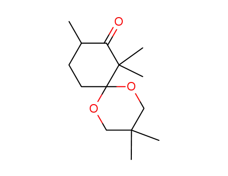 3,3,7,7,9-pentamethyl-1,5-dioxaspiro[5,5]undecan-8-one